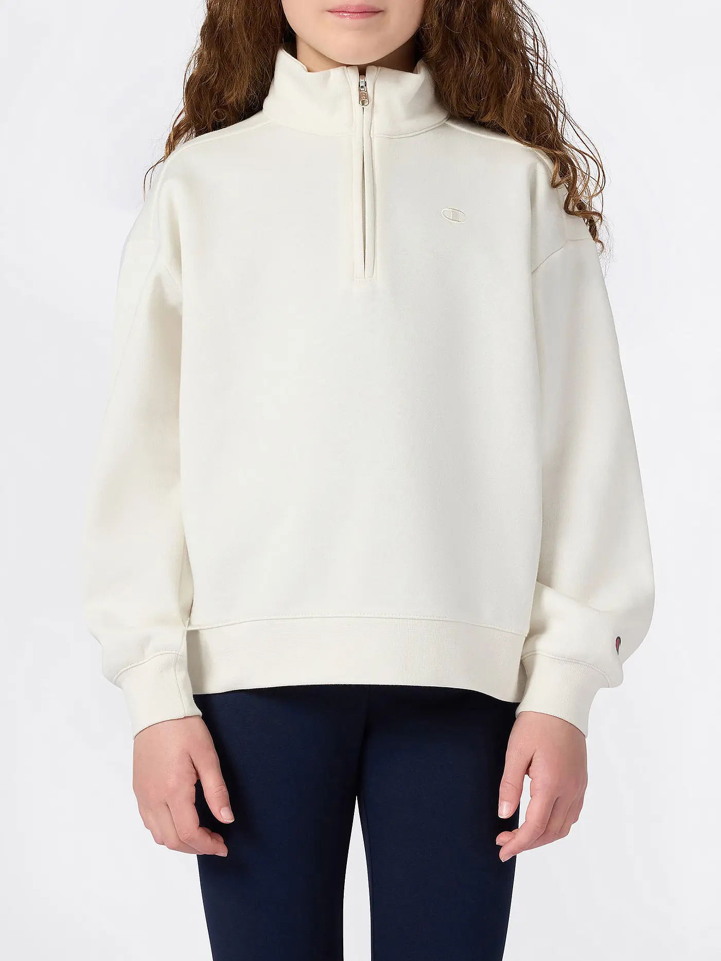 CHAMPION | Mädchen Sweater | creme