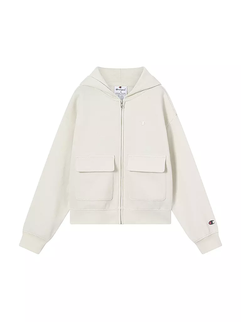 CHAMPION | Mädchen Sweatjacke  | creme