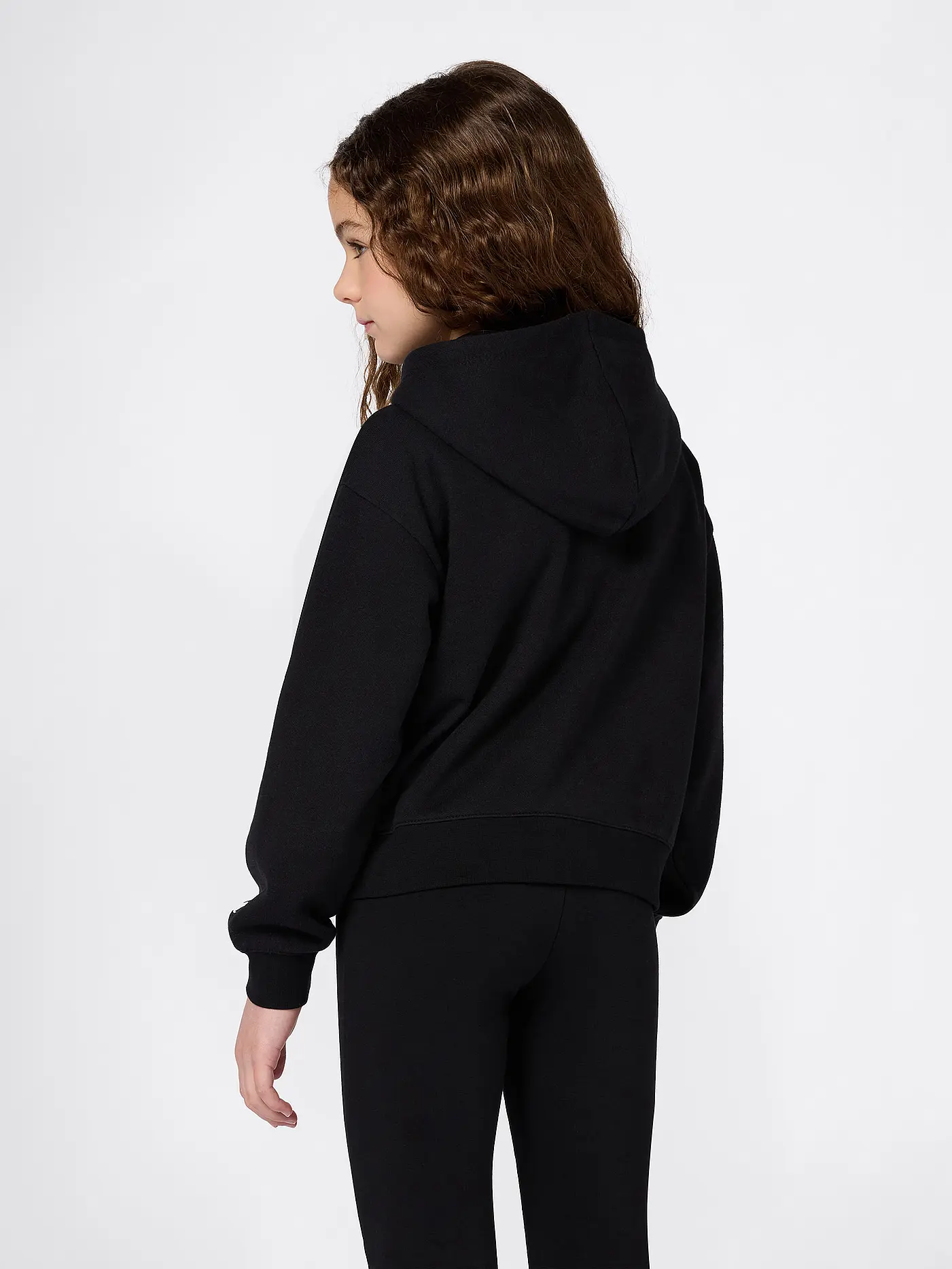 CHAMPION | Mädchen Sweatjacke  | schwarz