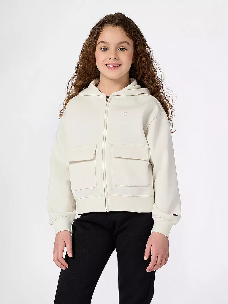 CHAMPION | Mädchen Sweatjacke | schwarz