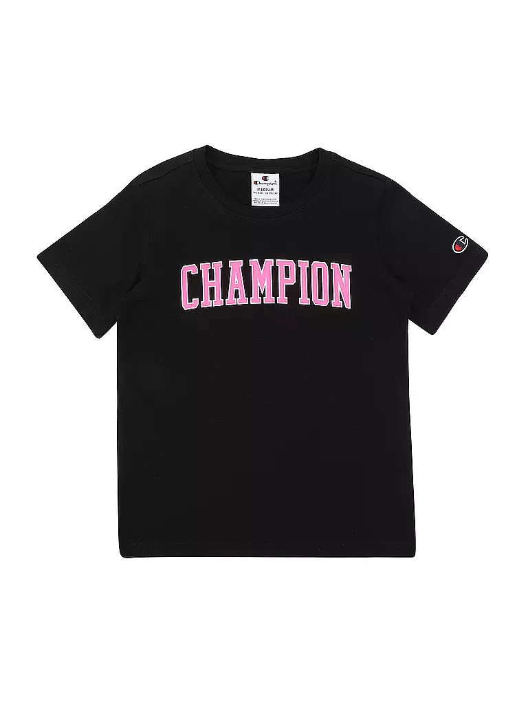CHAMPION | Mädchen T-Shirt C-CAMPUS | schwarz
