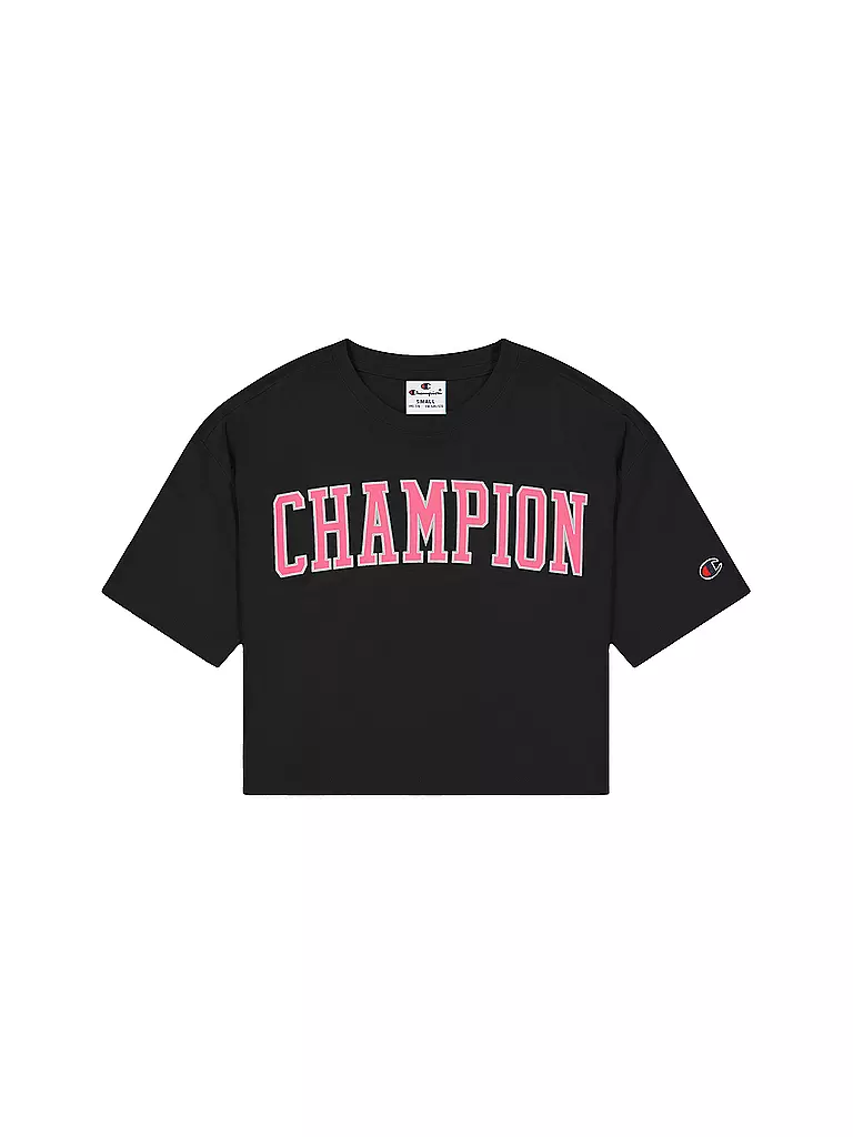 CHAMPION | Mädchen T-Shirt Oversized C-CAMPUS | schwarz