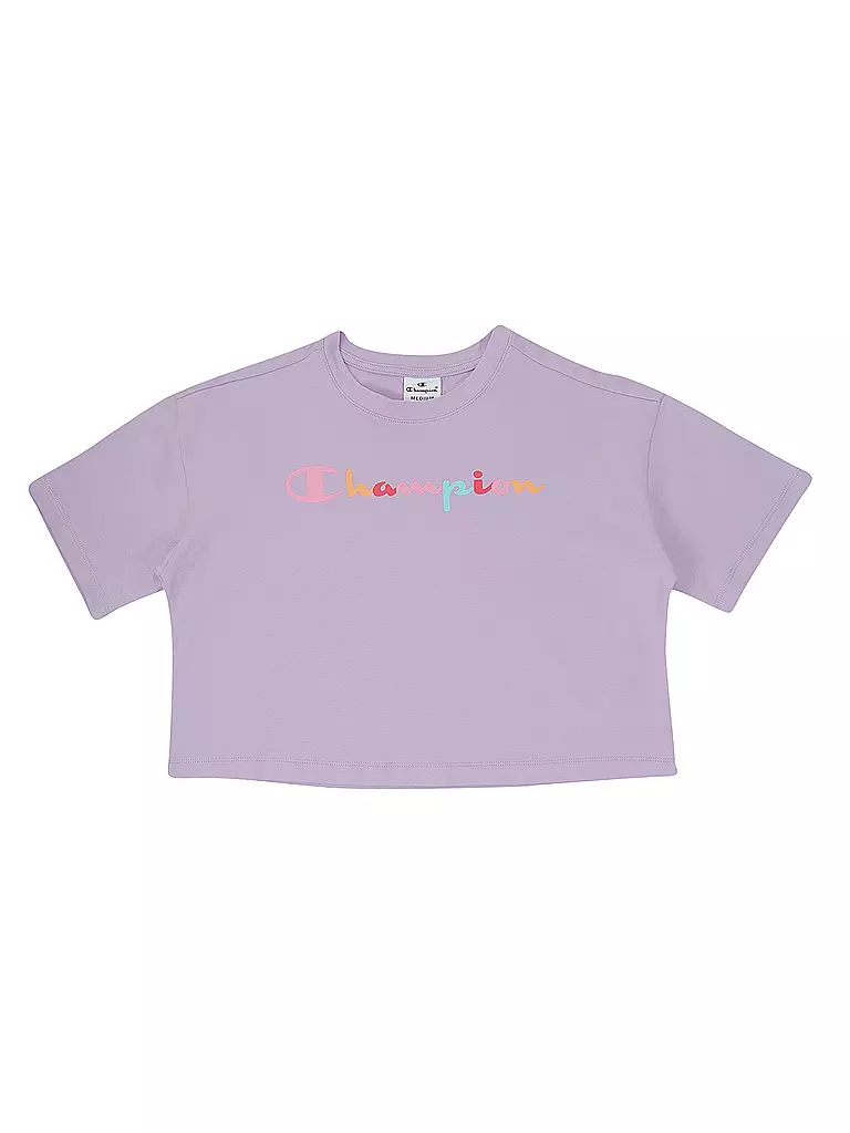 CHAMPION | Mädchen T-Shirt Oversized Fit | lila