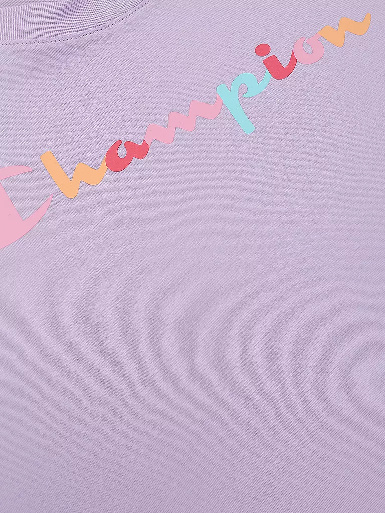 CHAMPION | Mädchen T-Shirt Oversized Fit | lila