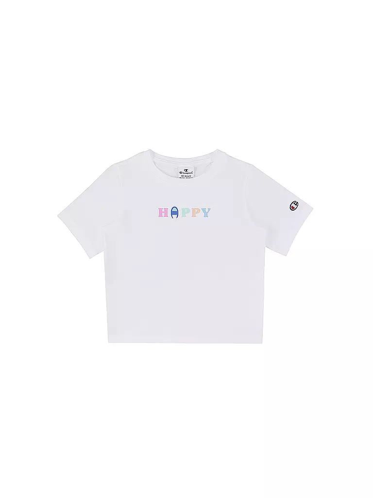 CHAMPION | Mädchen T-Shirt | weiss