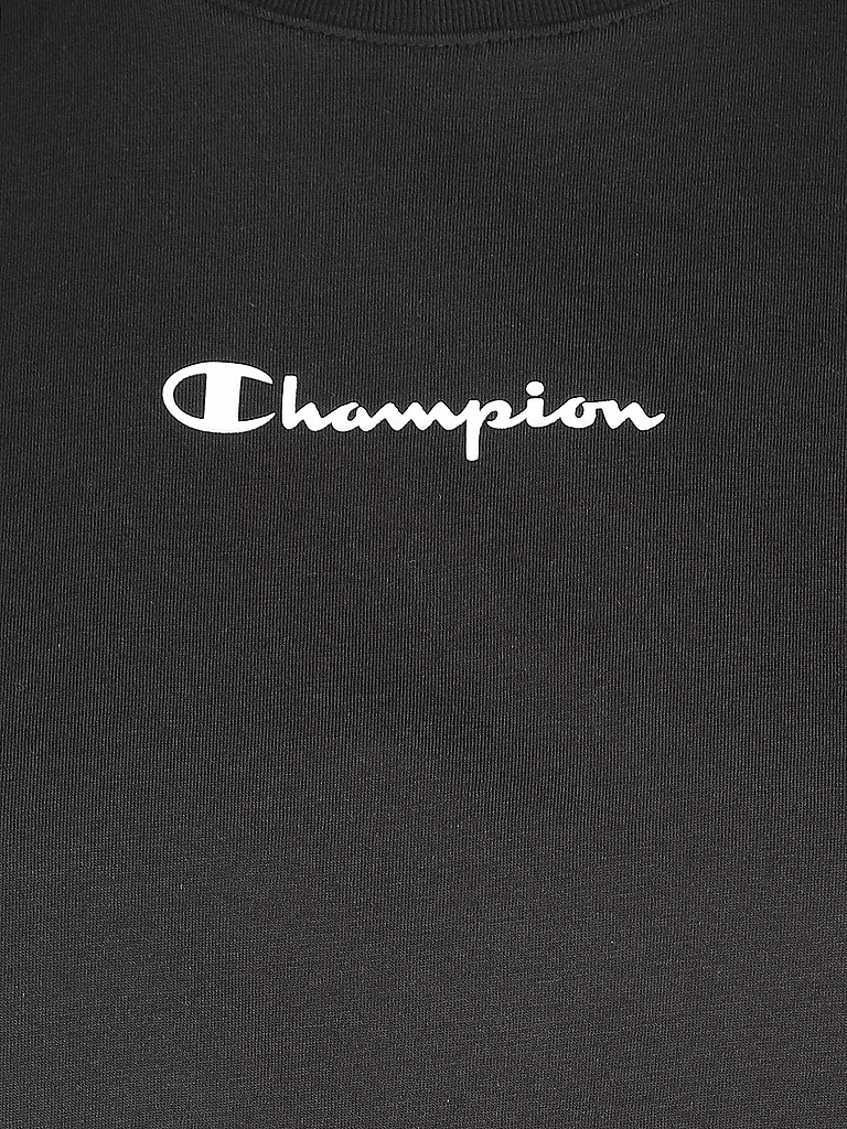 CHAMPION | T-Shirt Cropped Fit  | schwarz