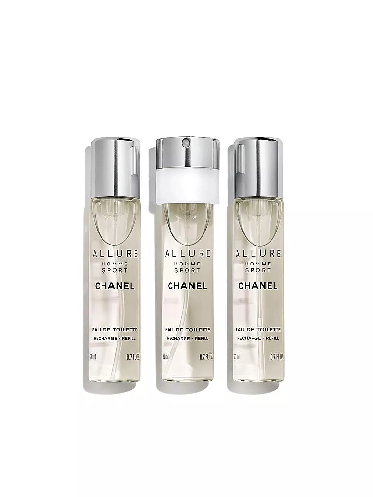 CHANEL |  EAU DE TOILETTE NACHFÜLLBARES TWIST AND SPRAY 3X20ML NACHFÜLLUNG | keine Farbe