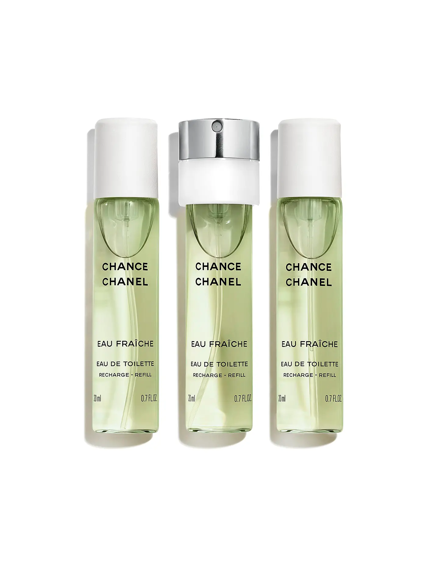 CHANEL |  EAU DE TOILETTE TWIST AND SPRAY 3X20ML NACHFÜLLUNG | keine Farbe