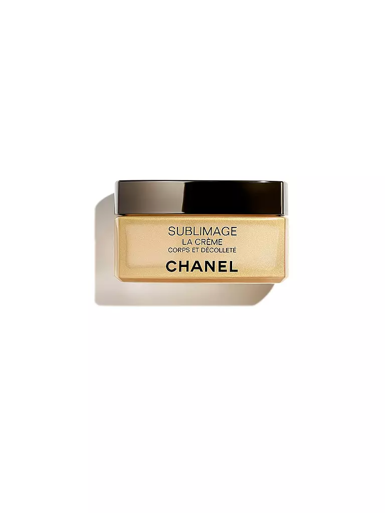 CHANEL |  LA CRÈME CORPS ET DÉCOLLETÉ REGENERIERENDE UND LEUCHTKRAFT VERSTÄRKENDE KÖRPERCREME TIEGEL 150G | keine Farbe