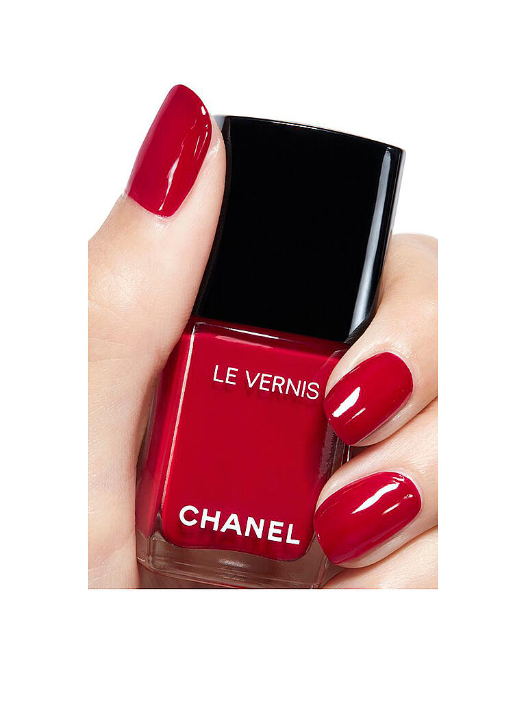 CHANEL |  NAGELLACK MIT LANGEM HALT 13ML | rot