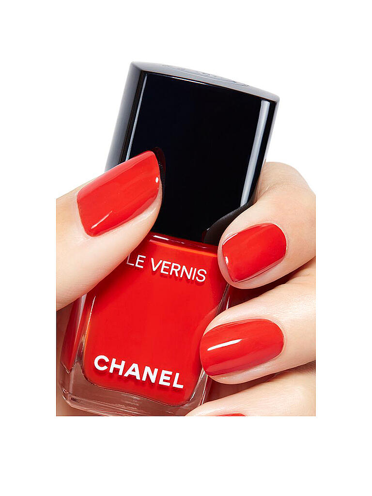 CHANEL |  NAGELLACK MIT LANGEM HALT 13ML | orange