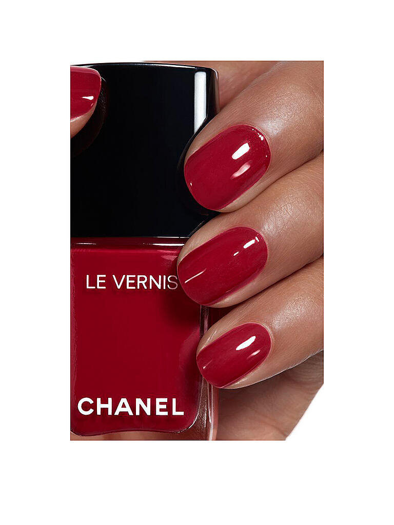 CHANEL |  NAGELLACK MIT LANGEM HALT 13ML | rot