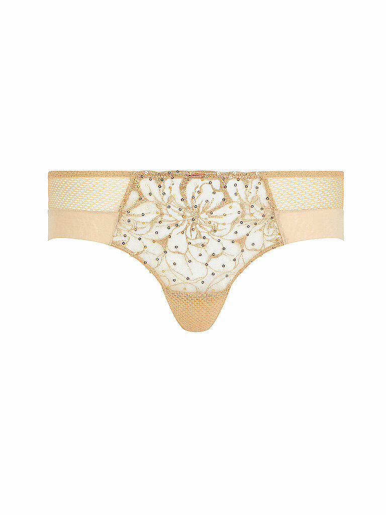 CHANTELLE Pants FLEURS SIGNATURE toffee sequins camel | 42