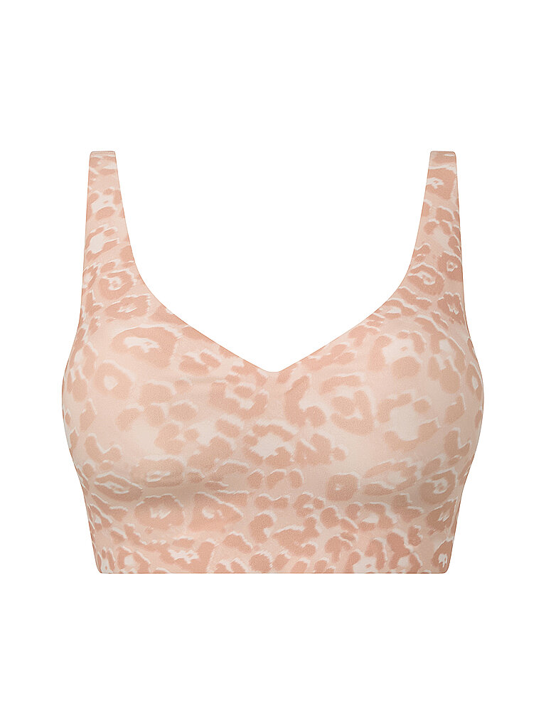 BH ohne Bügel SOFTSTRETCH POWER leo blush beige S damen