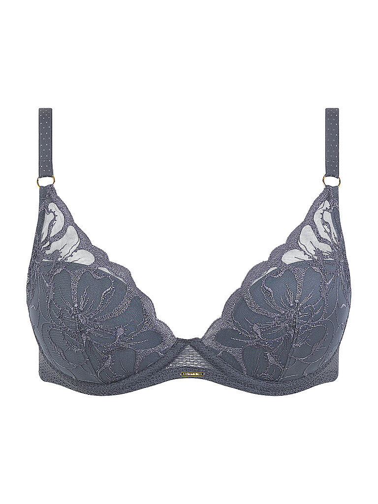 CHANTELLE BH mit Bügel FLEURS fancy grey grau | 80B Image