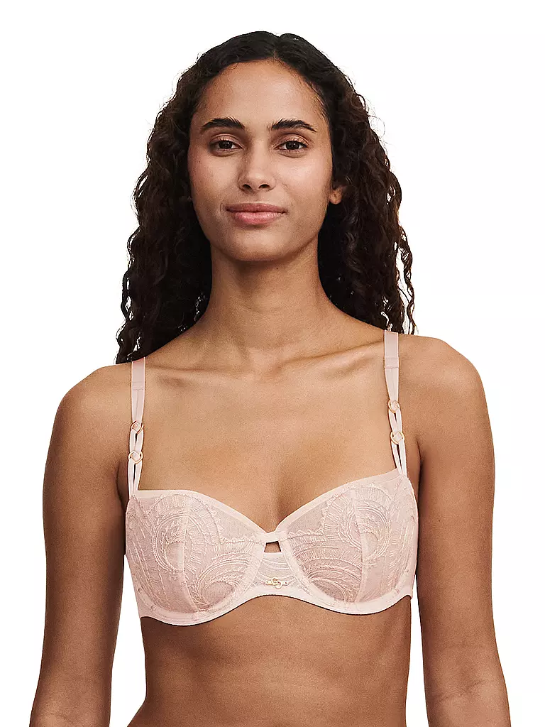 CHANTELLE | Balconette BH MYSTIC CREAM taffeta pink | rosa