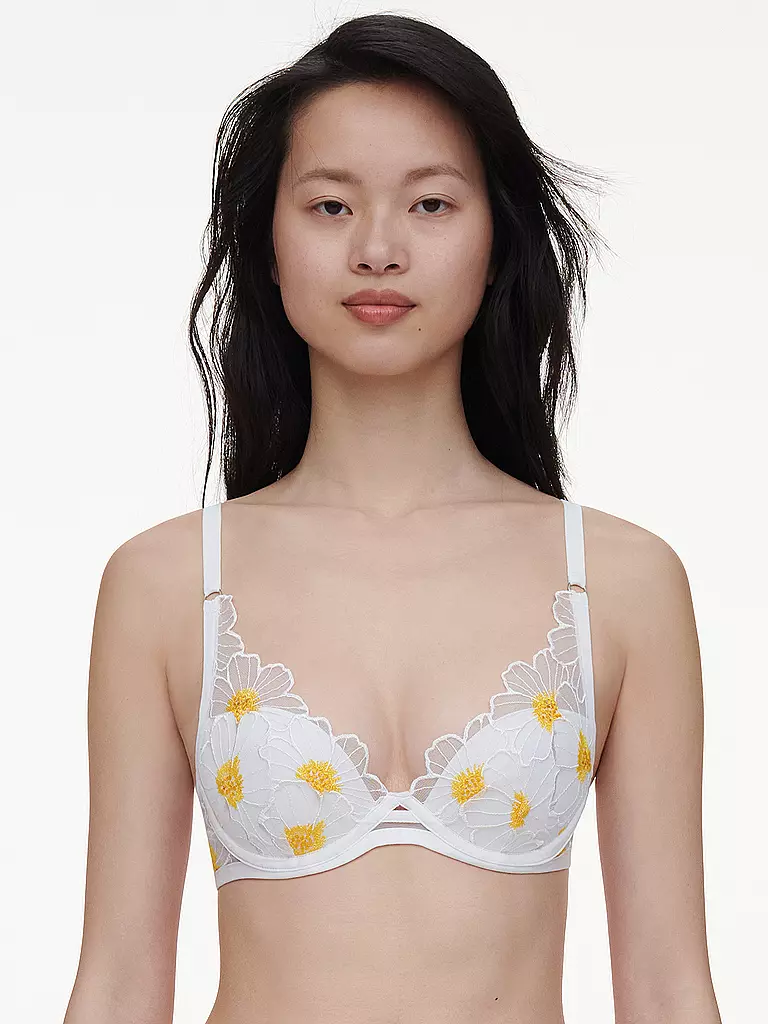 CHANTELLE | BH mit Bügel LUSH daisy | weiss
