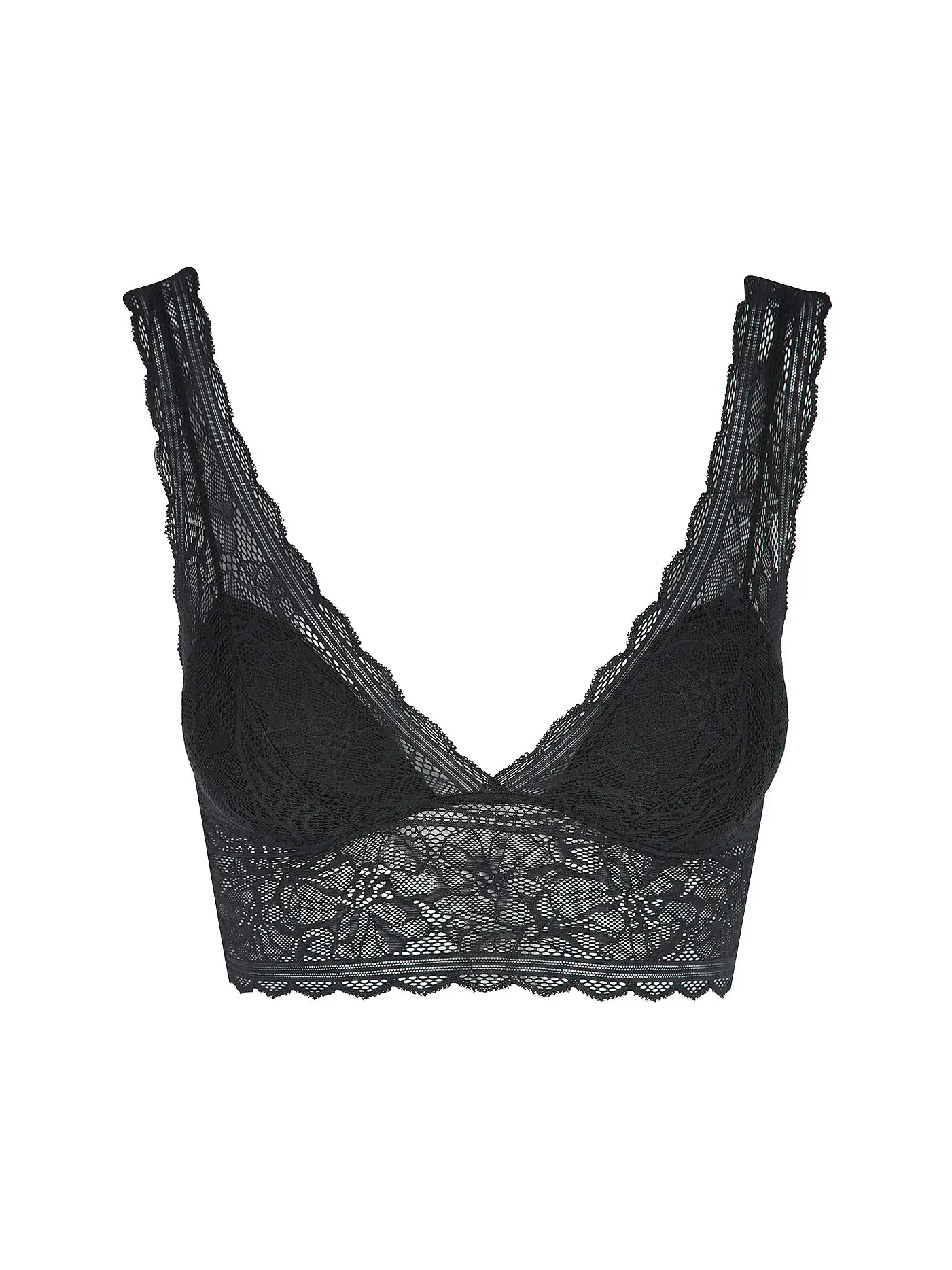 CHANTELLE | Bustier FLORAL TOUCH schwarz  | schwarz