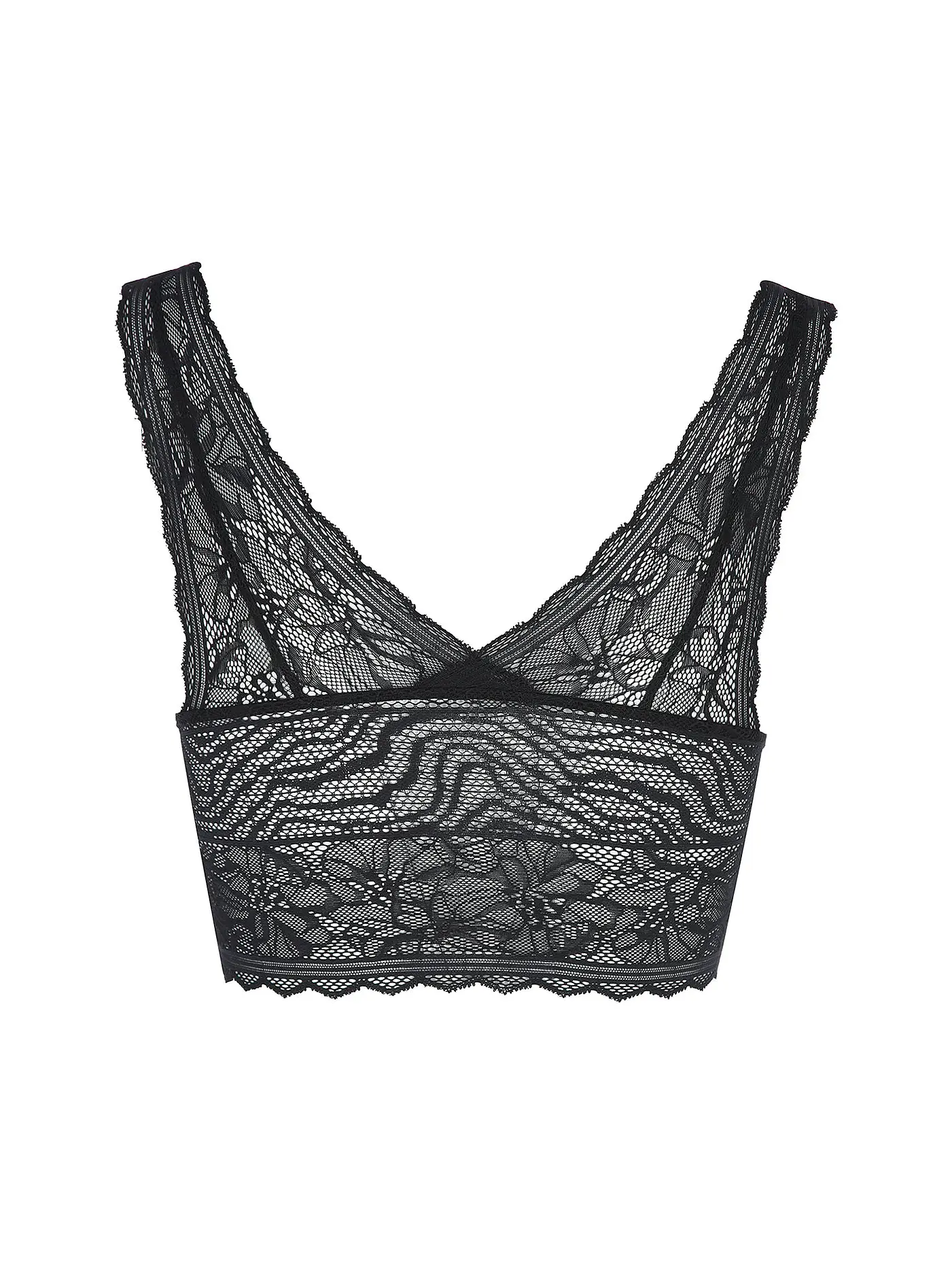 CHANTELLE | Bustier FLORAL TOUCH schwarz  | schwarz