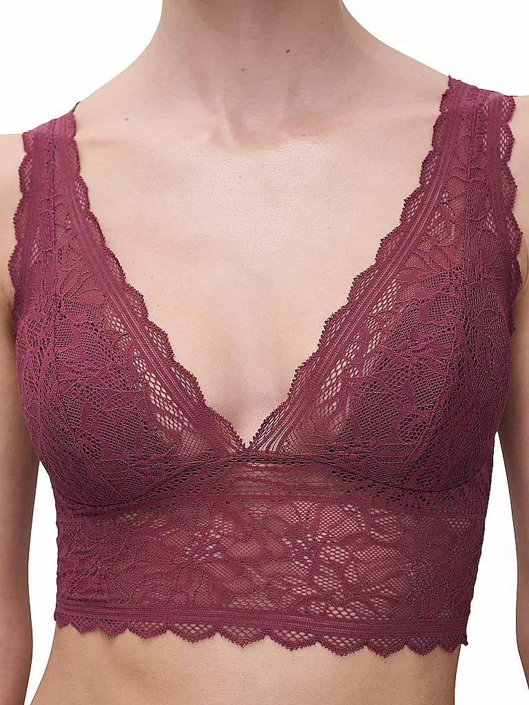 CHANTELLE | Bustier FLORAL TOUCH sienna | koralle