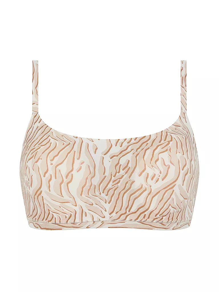 CHANTELLE | Bustier SOFTSTRETCH desert sand print | beige