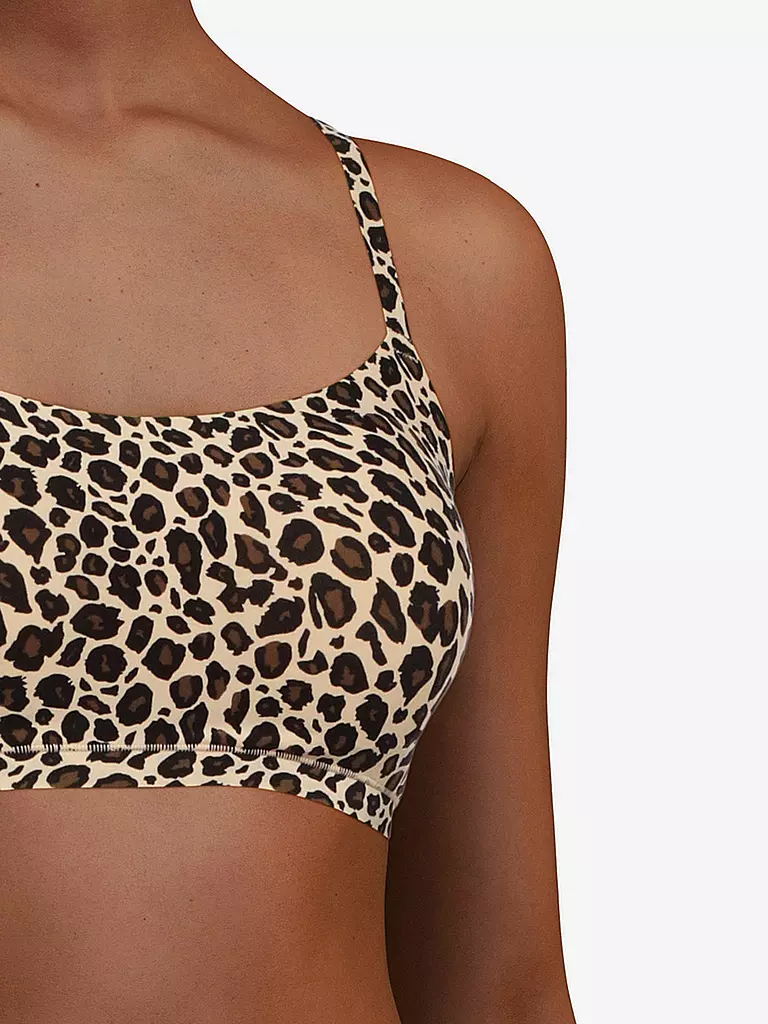 CHANTELLE | Bustier SOFTSTRETCH leopard nude | kupfer