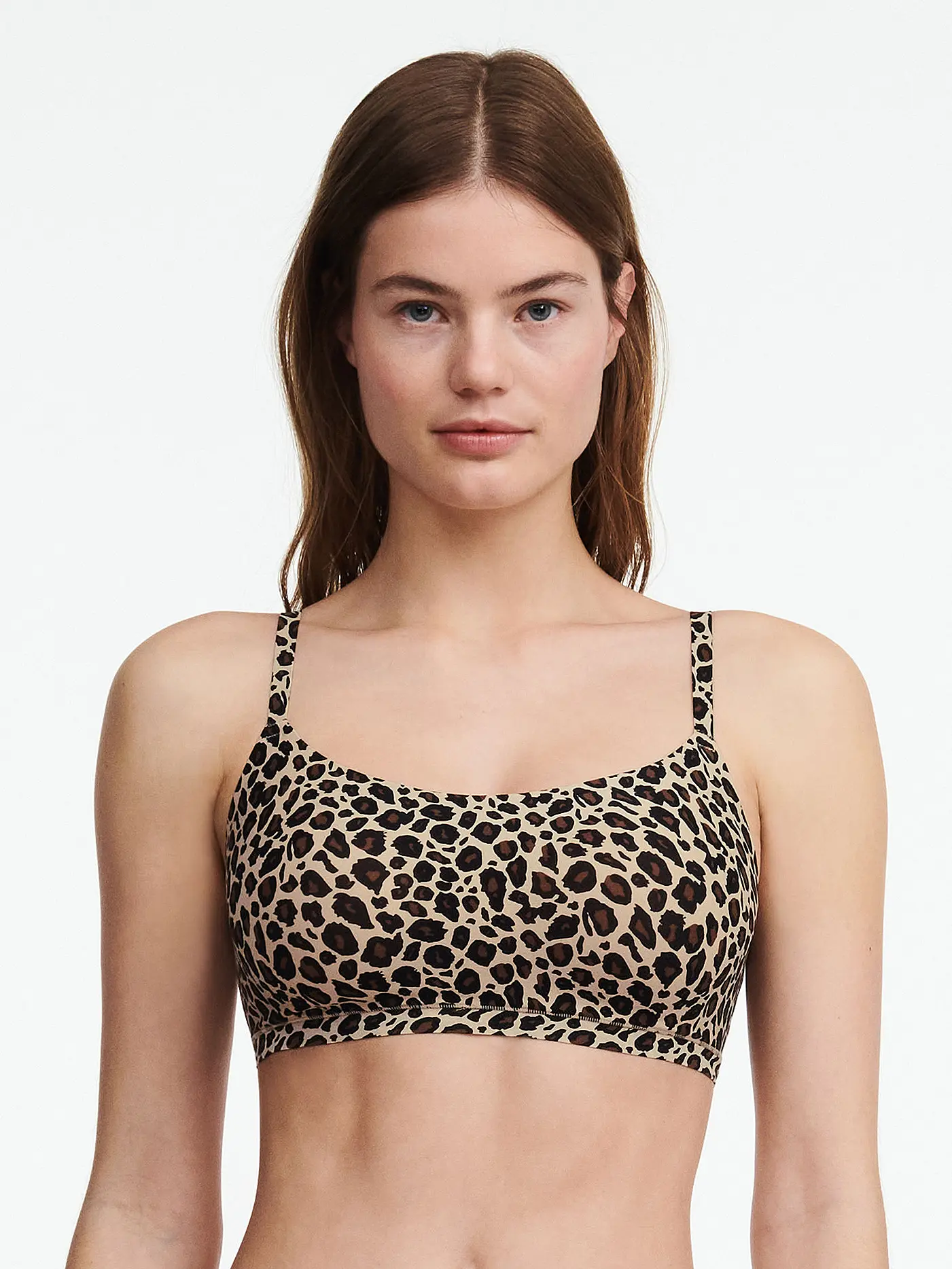 CHANTELLE | Bustier SOFTSTRETCH leopard nude | braun