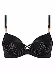CHANTELLE | Push Up BH MEMENTO schwarz / pink lurex | schwarz