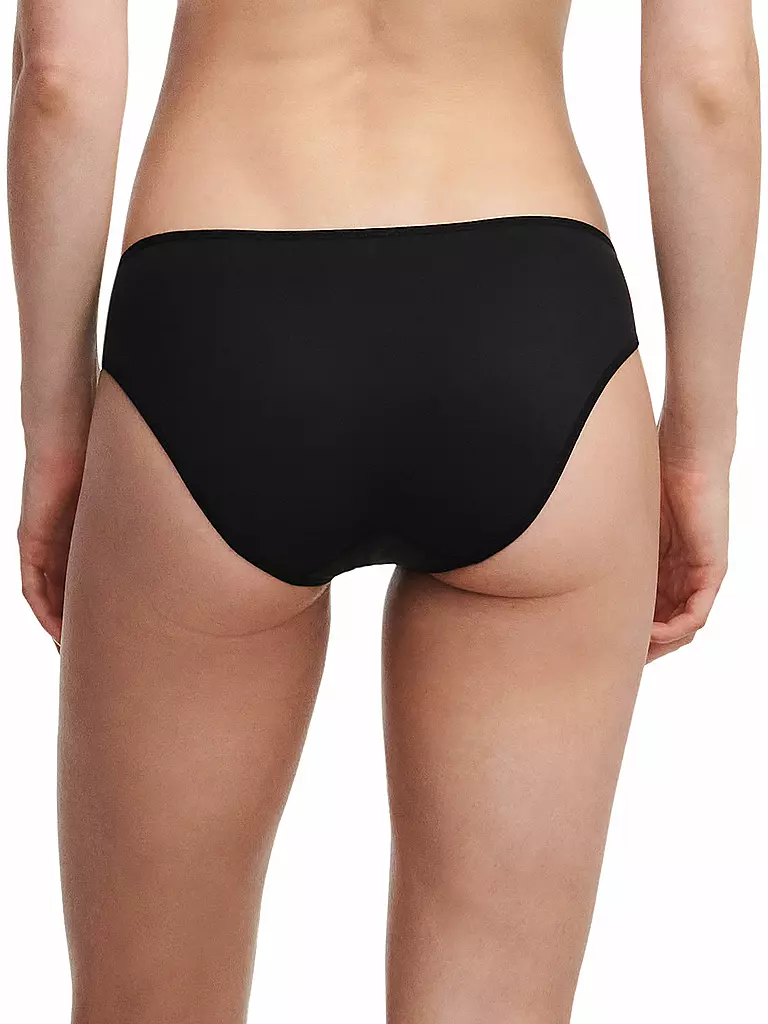 CHANTELLE | Slip FLORAL TOUCH schwarz | koralle