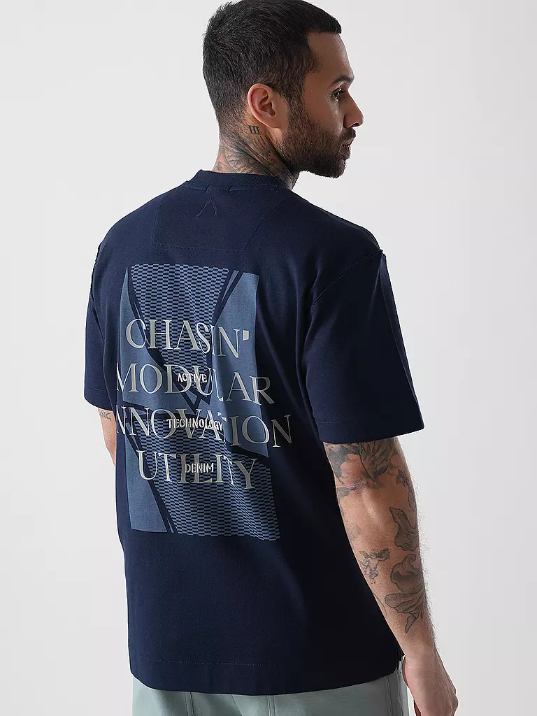 CHASIN | T-Shirt EMBER | dunkelblau