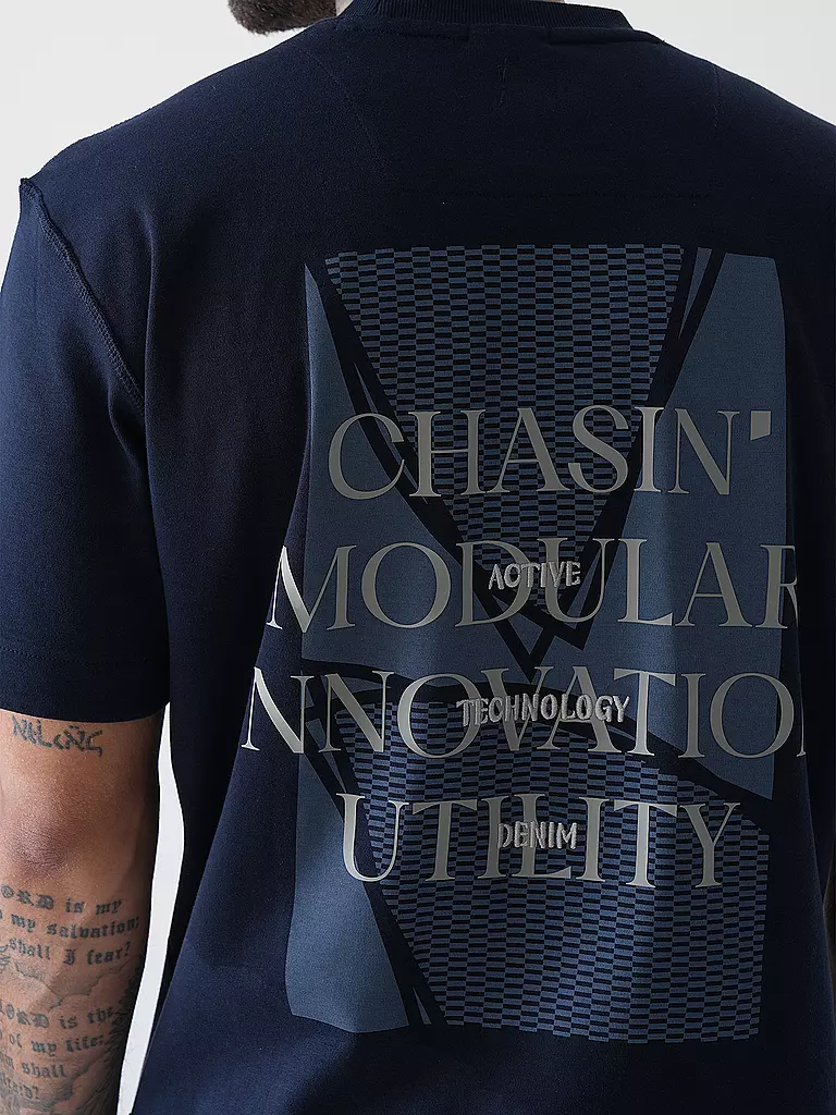 CHASIN | T-Shirt EMBER | dunkelblau