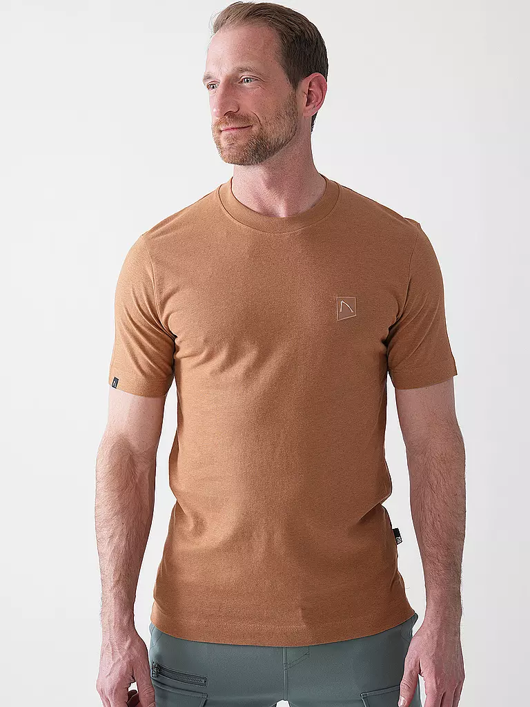 CHASIN | T-Shirt ETHAN LINNEN | camel