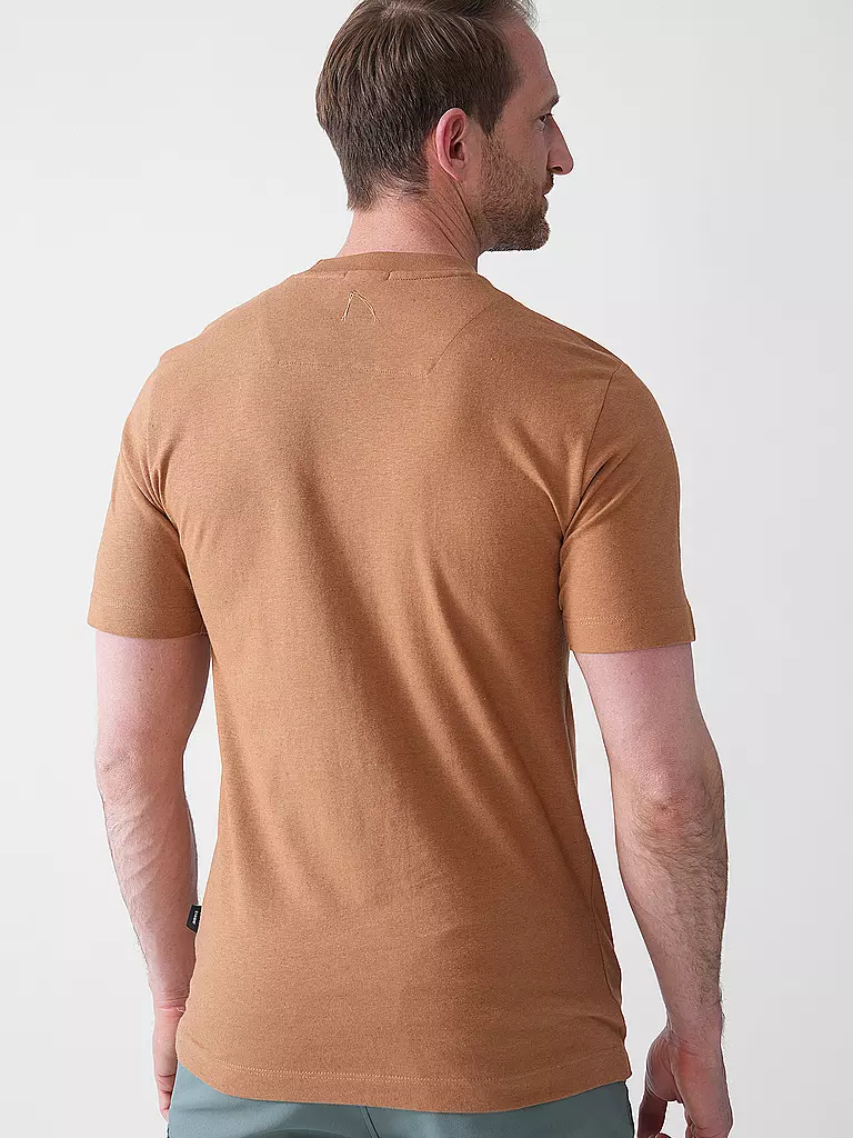 CHASIN | T-Shirt ETHAN LINNEN | camel
