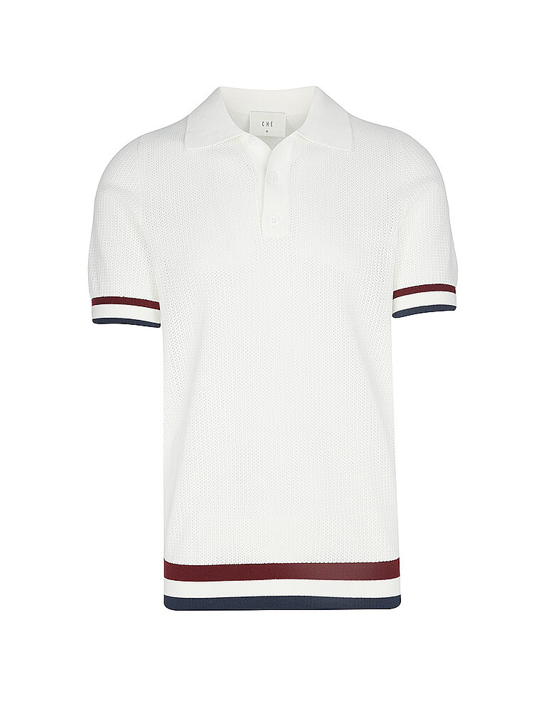 Poloshirt QUINN weiss L herren