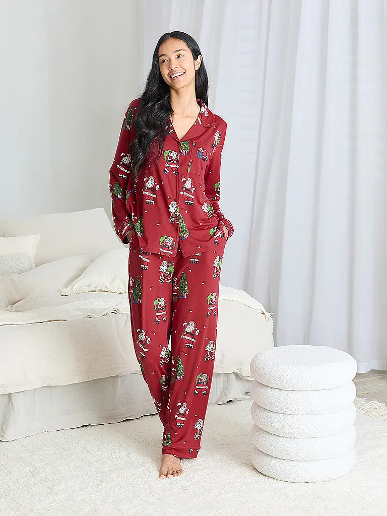 CHELSEA PEERS | Pyjama  | rot
