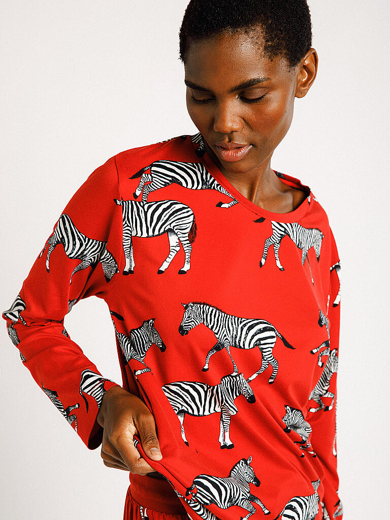 CHELSEA PEERS | Pyjama-Set | rot