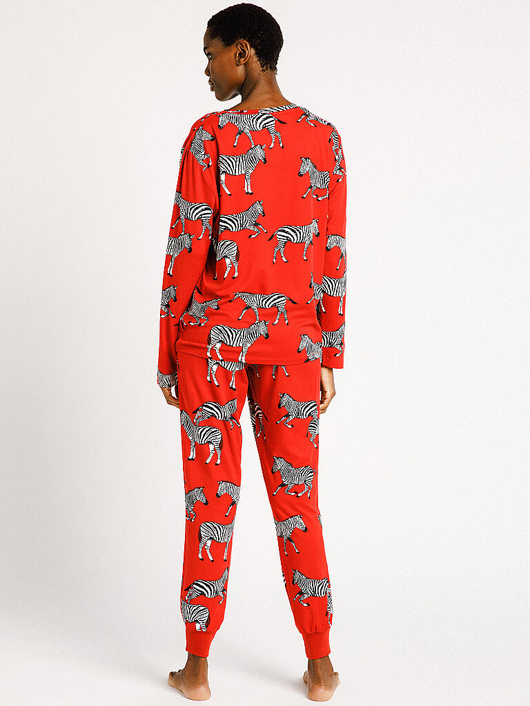 CHELSEA PEERS | Pyjama-Set | rot