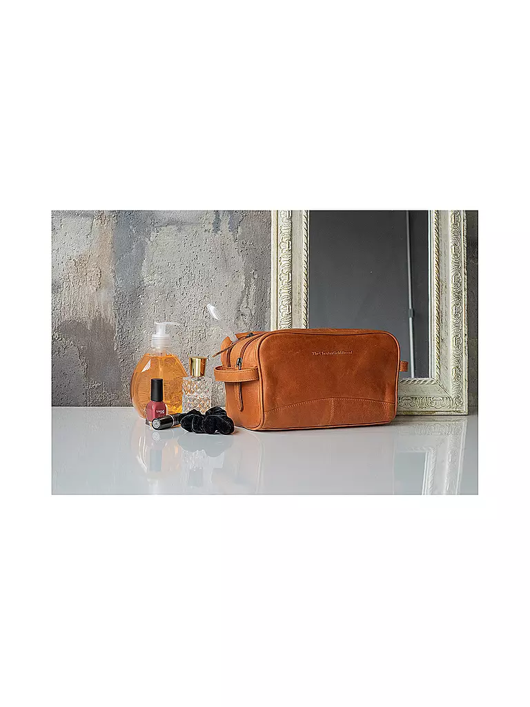 CHESTERFIELD | Kulturbeutel WESTPORT | camel