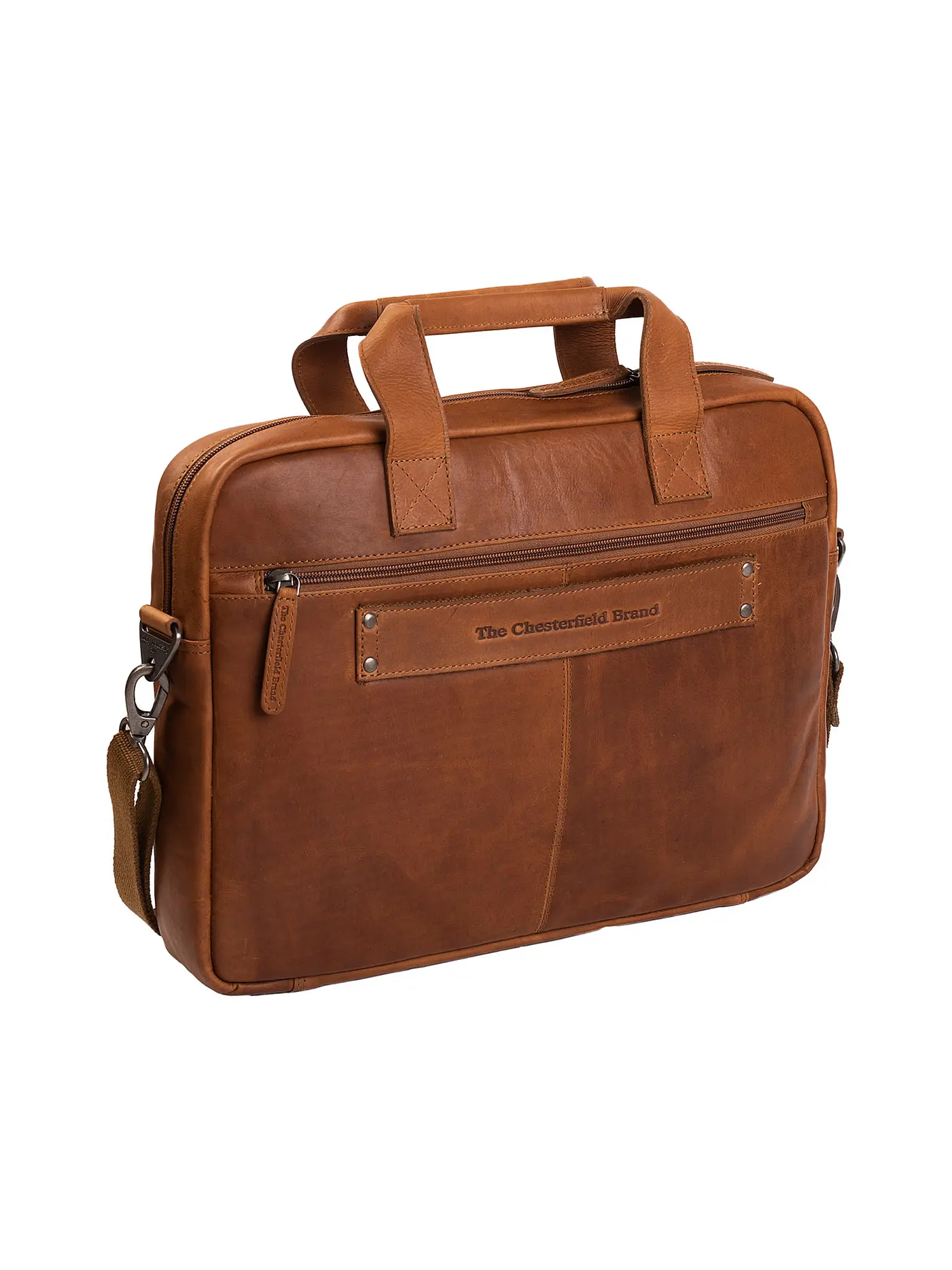 CHESTERFIELD | Ledertasche - Laptoptasche CALVI | camel