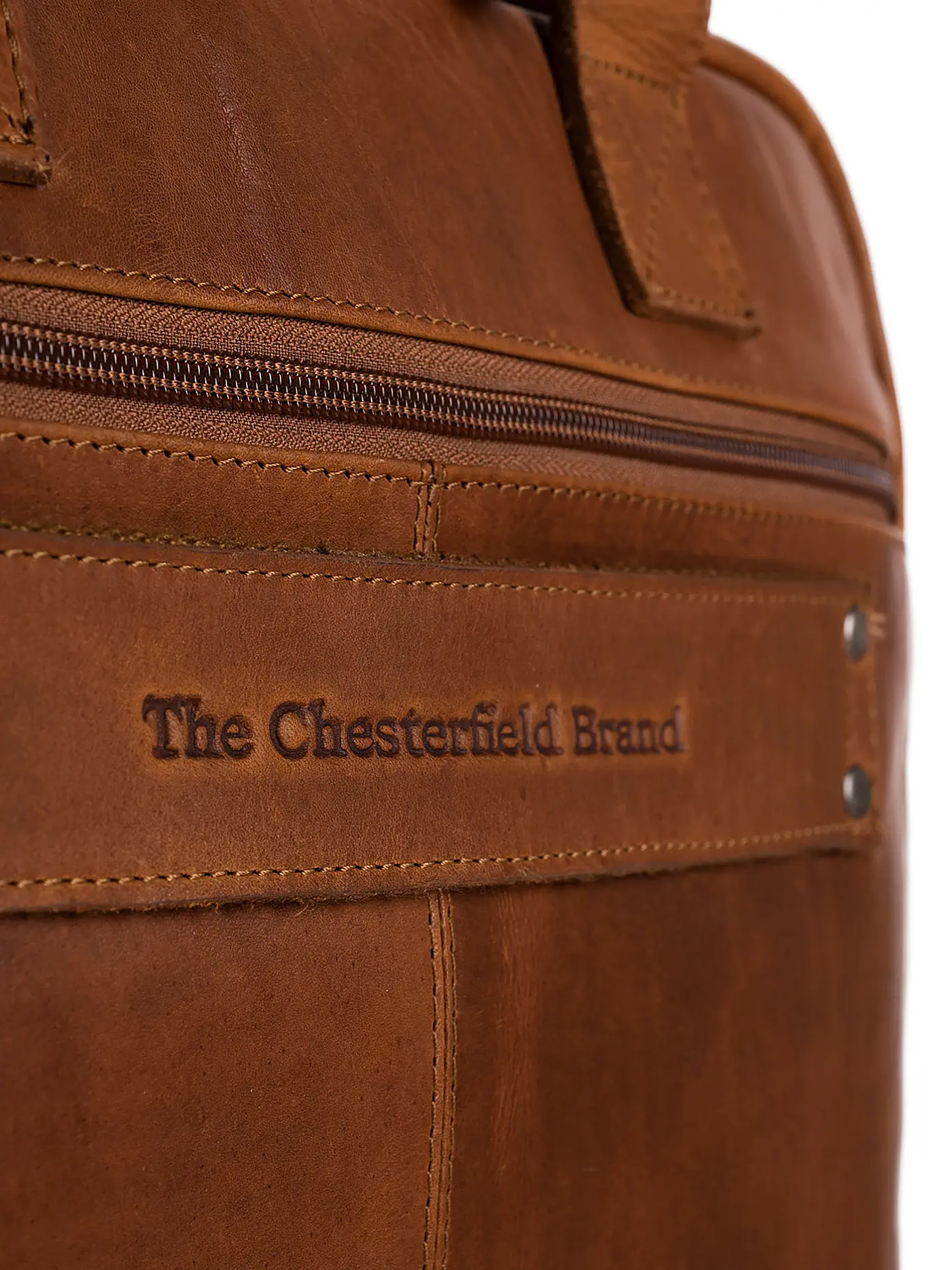 CHESTERFIELD | Ledertasche - Laptoptasche CALVI | camel