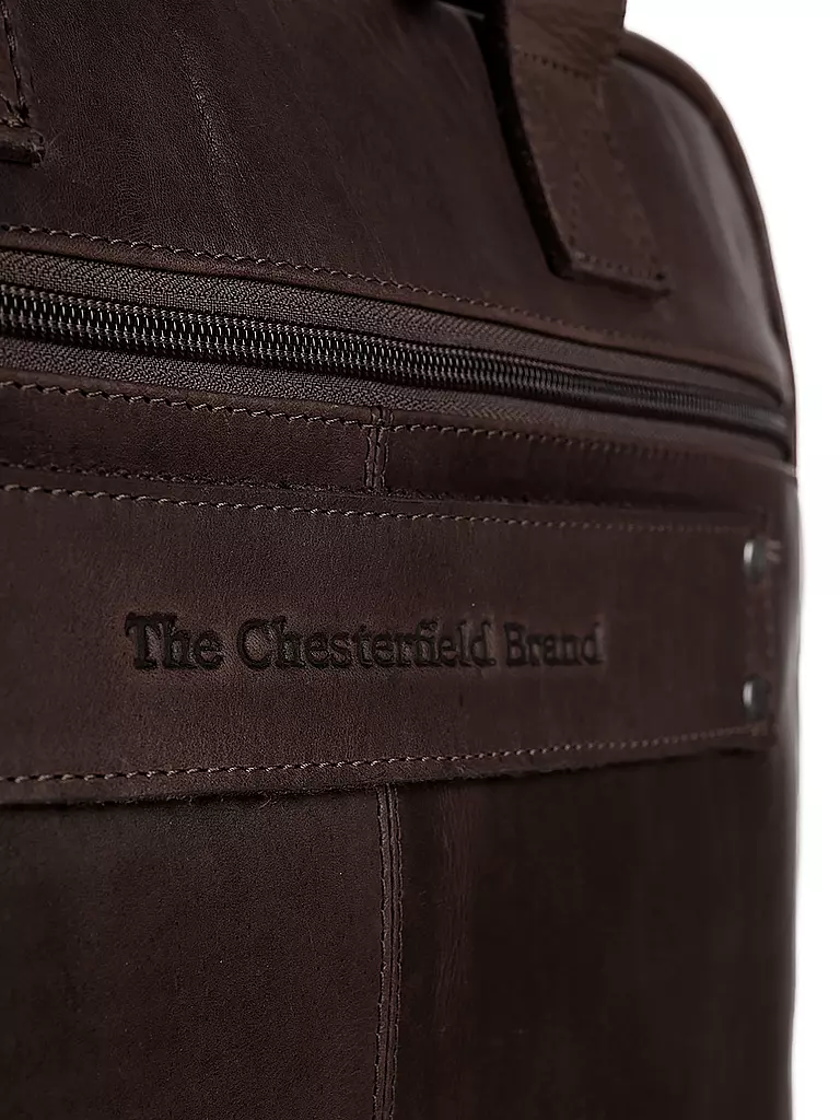 CHESTERFIELD | Ledertasche - Laptoptasche CALVI | braun