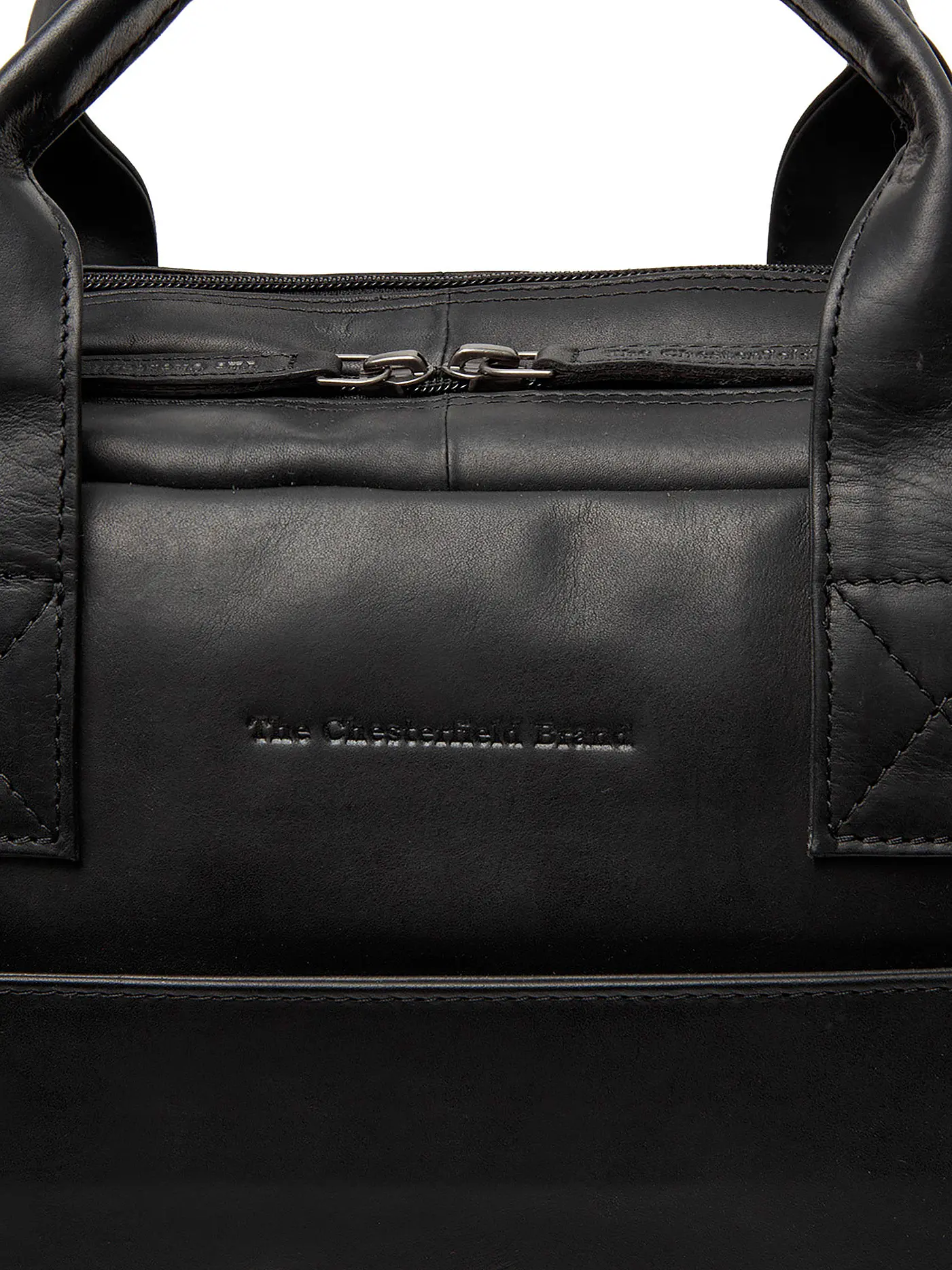 CHESTERFIELD | Ledertasche - Laptoptasche FRAZER | schwarz