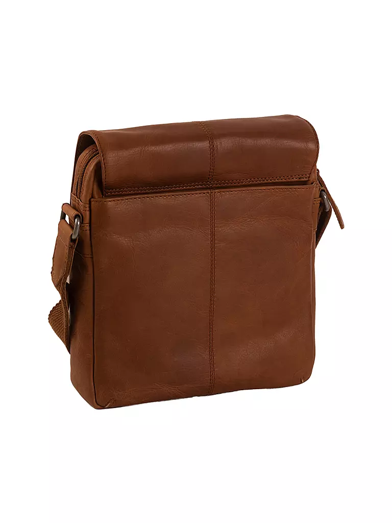CHESTERFIELD | Ledertasche - Umhängetasche REMY | schwarz