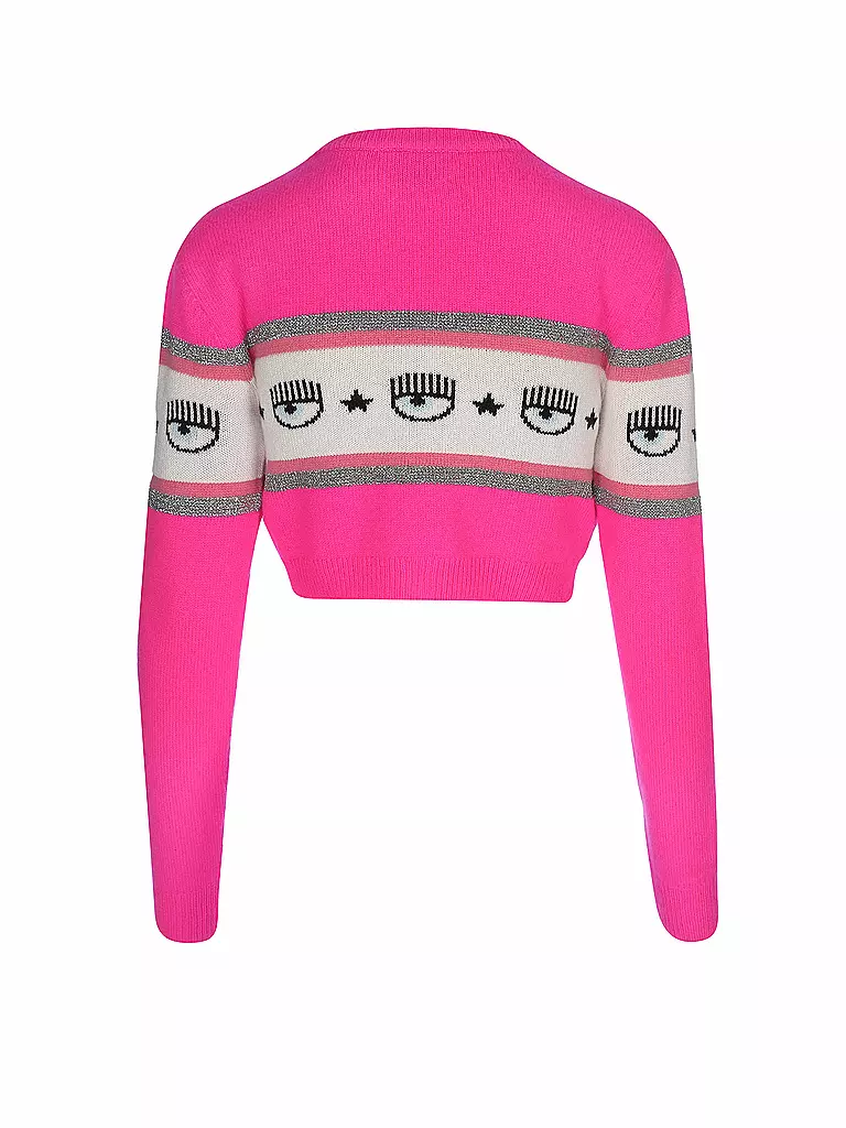 CHIARA FERRAGNI | Pullover Cropped Fit | pink