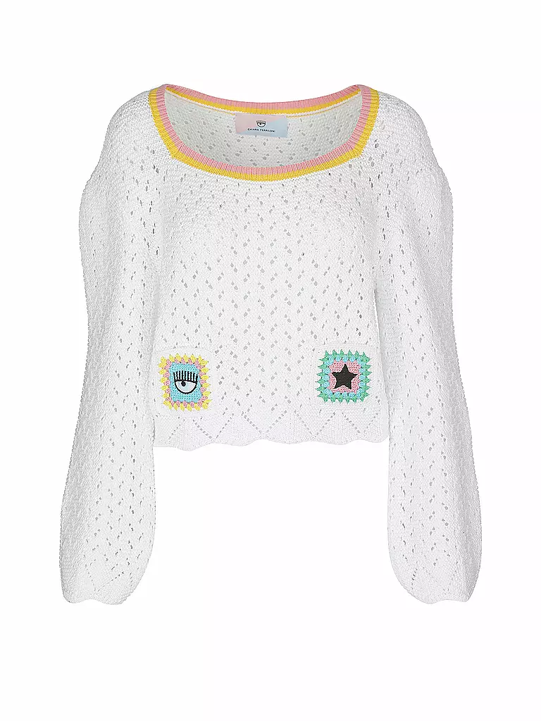 CHIARA FERRAGNI | Pullover | weiss