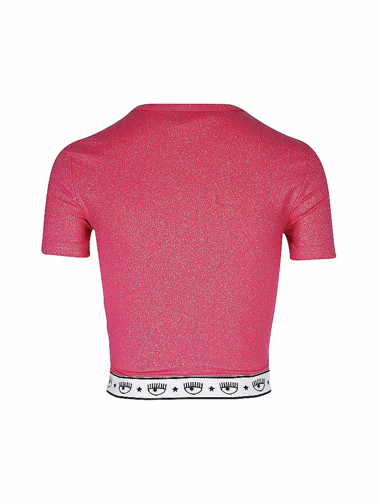 CHIARA FERRAGNI | T-Shirt Cropped | pink
