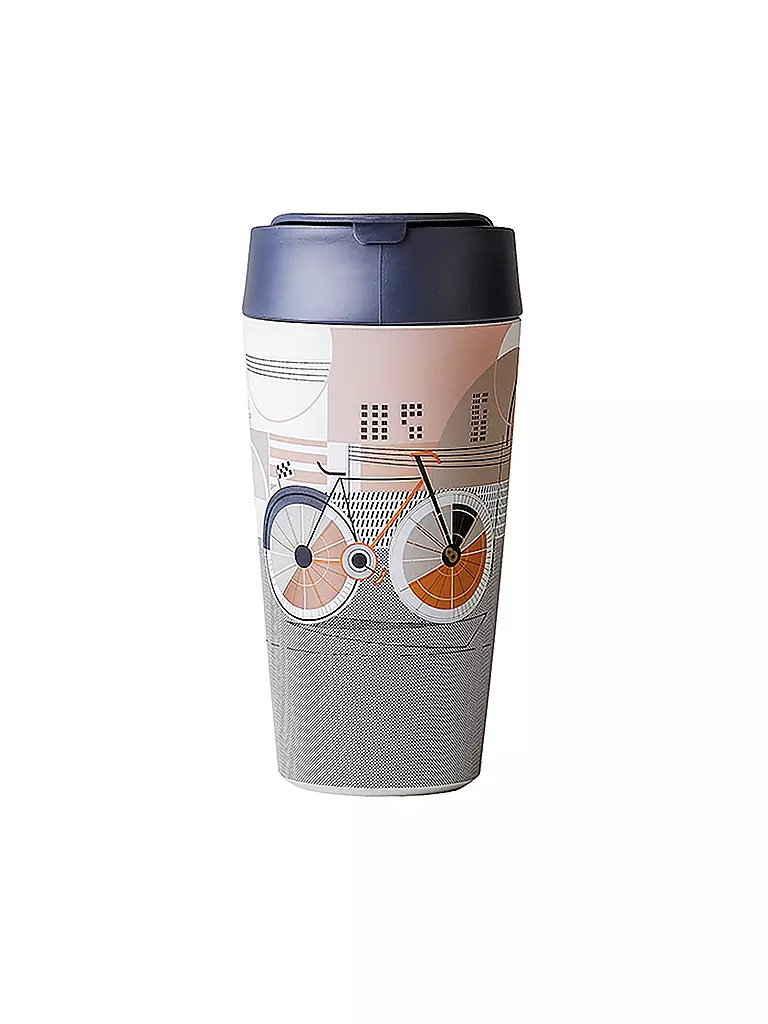 CHIC.MIC | Becher bioloco plant deluxe cup 420ml Fiets | grau