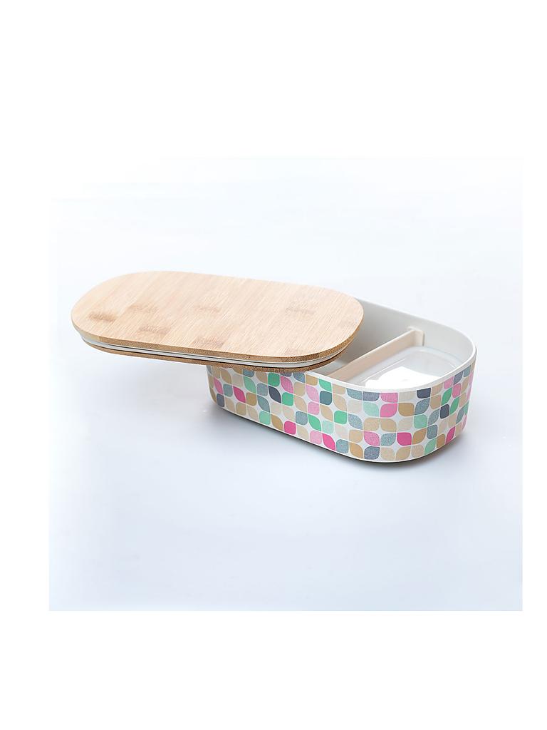 CHIC.MIC | Frischhaltedose - Lunchbox Deluxe "Bright Modern Pattern" | bunt