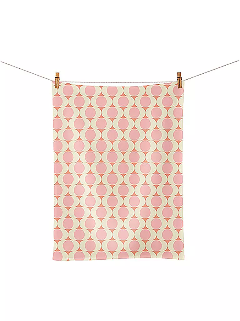 CHIC.MIC | Geschirrtuch 50x70cm Mid Century | rosa