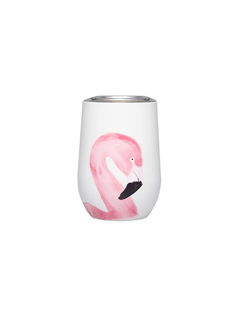 CHIC.MIC | Thermobecher Bioloco Office 0,42l Pink Flamingo | bunt